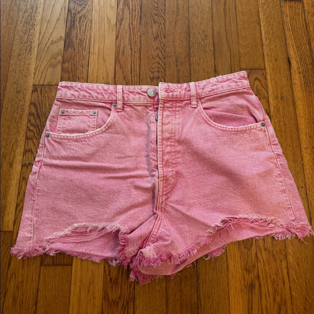 Zara Jean Shorts Pink